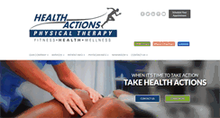 Desktop Screenshot of healthactionspa.com