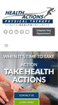 Mobile Screenshot of healthactionspa.com